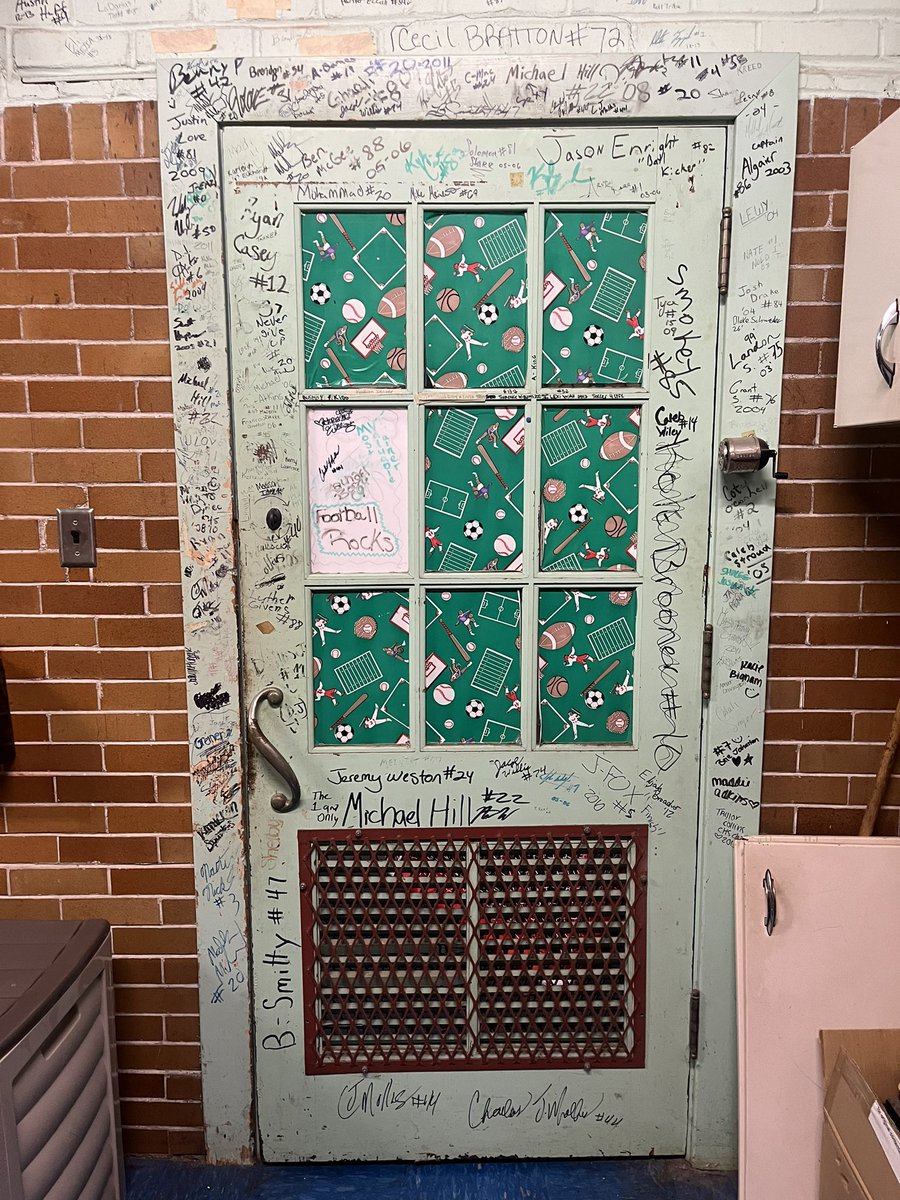 Doing some key checks around the building and came across this piece of CHS history in the old training room. It was hard to get a close shot so had to piece it up. Still have to zoom to read some of the names. Tag someone if you see their name.