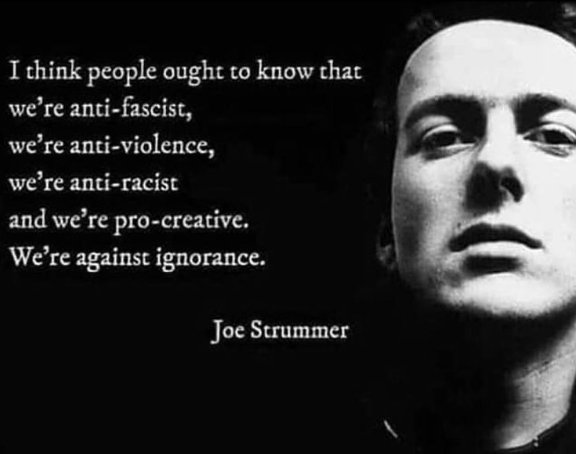 The Joe Strummer #manifesto