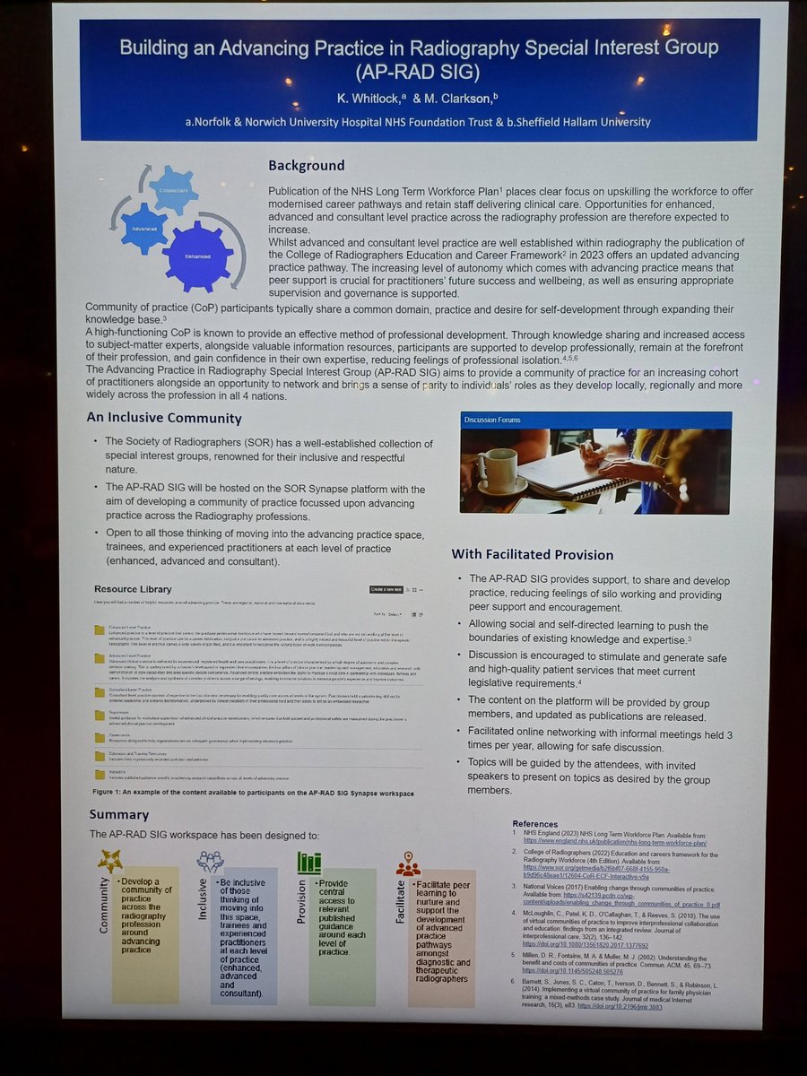 Kim Whitlock (@kwhitlock03) on Twitter photo Excited to promote the SOR new Advancing Practice in Radiography SIG <a href="/UKIOCongress/">UKIOCongress</a> Coming to Synapse soon! Open to all of those working at or towards enhanced, advanced or consultant level practice. Come and join us! #APRADSIG Excited to promote the SOR new Advancing Practice in Radiography SIG <a href="/UKIOCongress/">UKIOCongress</a> Coming to Synapse soon! Open to all of those working at or towards enhanced, advanced or consultant level practice. Come and join us! #APRADSIG