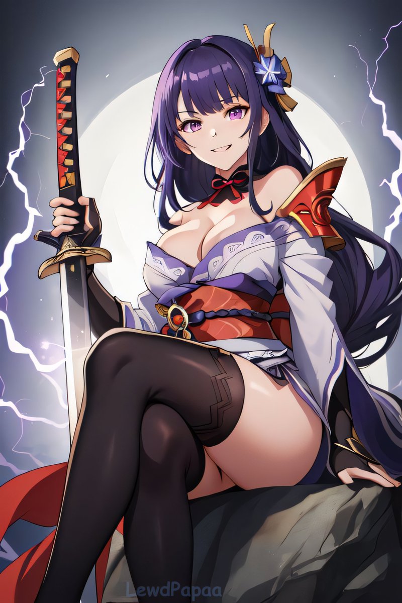 LewdPapaa's tweet photo. Evil shall be punished!!
#RaidenShogun #GenshinImpact #GenshinImpactart https://t.co/FdeQw0JfRY