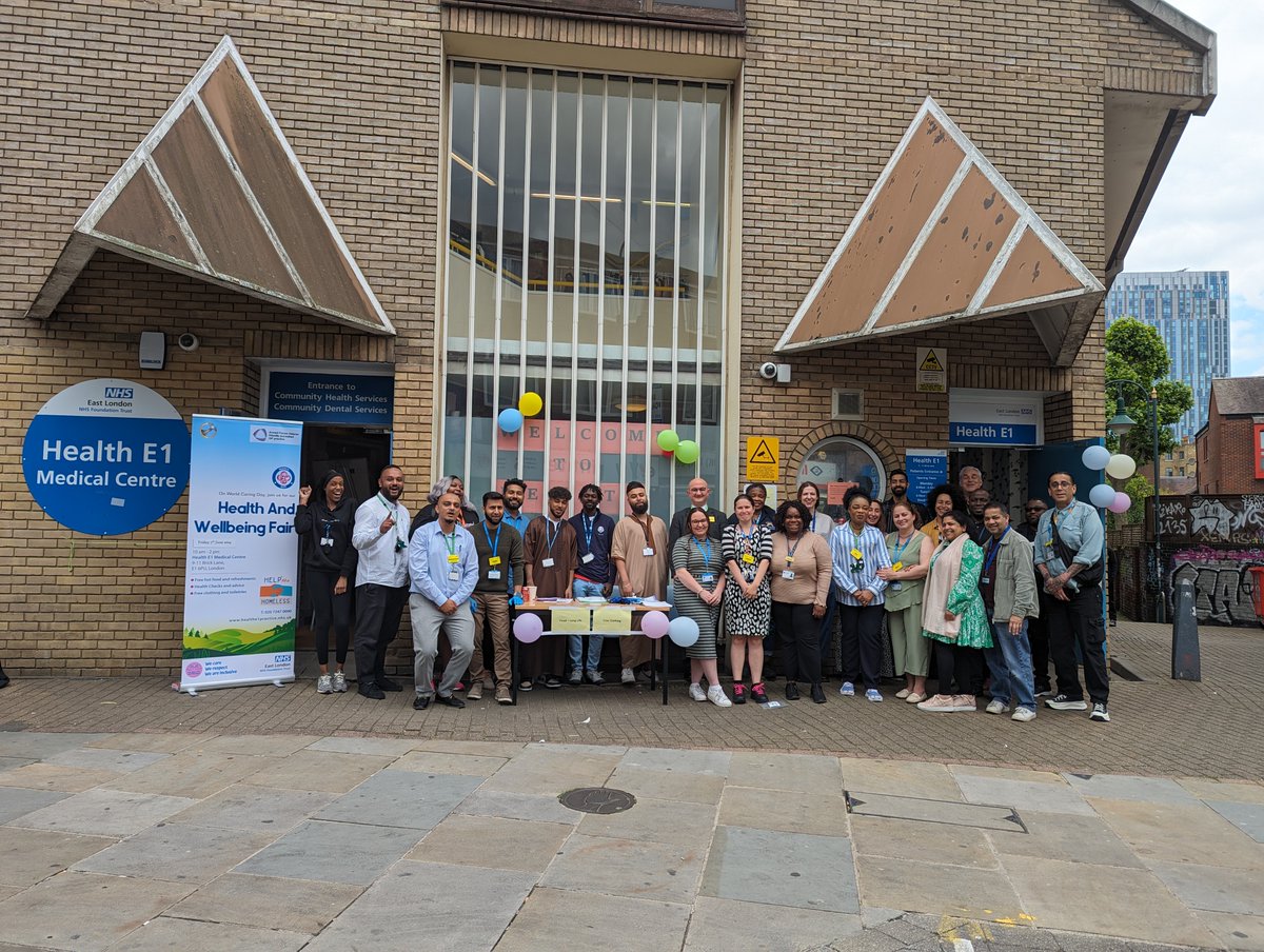 The Health E1 Homeless Medical Centre in Tower Hamlets held a summer fair on Friday, June 7, for homeless people, offering tasty food, clothing donations, and health checks.
Read more online here: elft.nhs.uk/news/summer-fa…