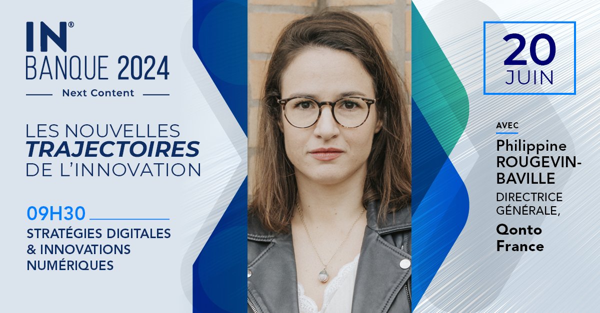 « Nous avons pour objectif d’atteindre le million de clients TPE-PME en Europe en 2025 »
Entretien avec Philippine Rougevin-Baville, Directrice générale de Qonto France avant son intervention le 20 juin lors d'IN BANQUE 2024. <a href="/getqonto/">Qonto</a> 
inbanque.com/philippine-rou…
