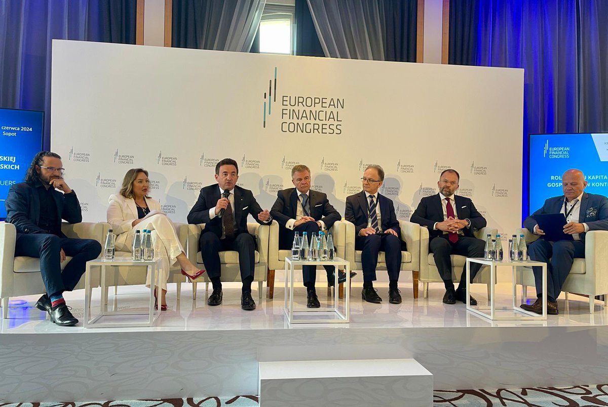 O finansowaniu transformacji energetycznej i cyfrowej, odbudowie bazy inwestorów, zachętach do długoterminowego oszczędzania, polskiej prezydencji w UE w kontekście dyskusji o unii rynków kapitałowych i o tym, że polska giełda🇵🇱📈 przyciąga globalny kapitał rozmawialiśmy na #EKF