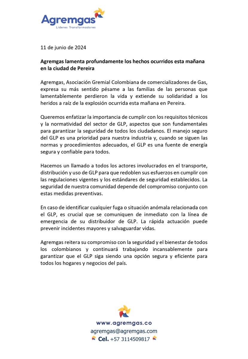 Agremgas GLP tweet media