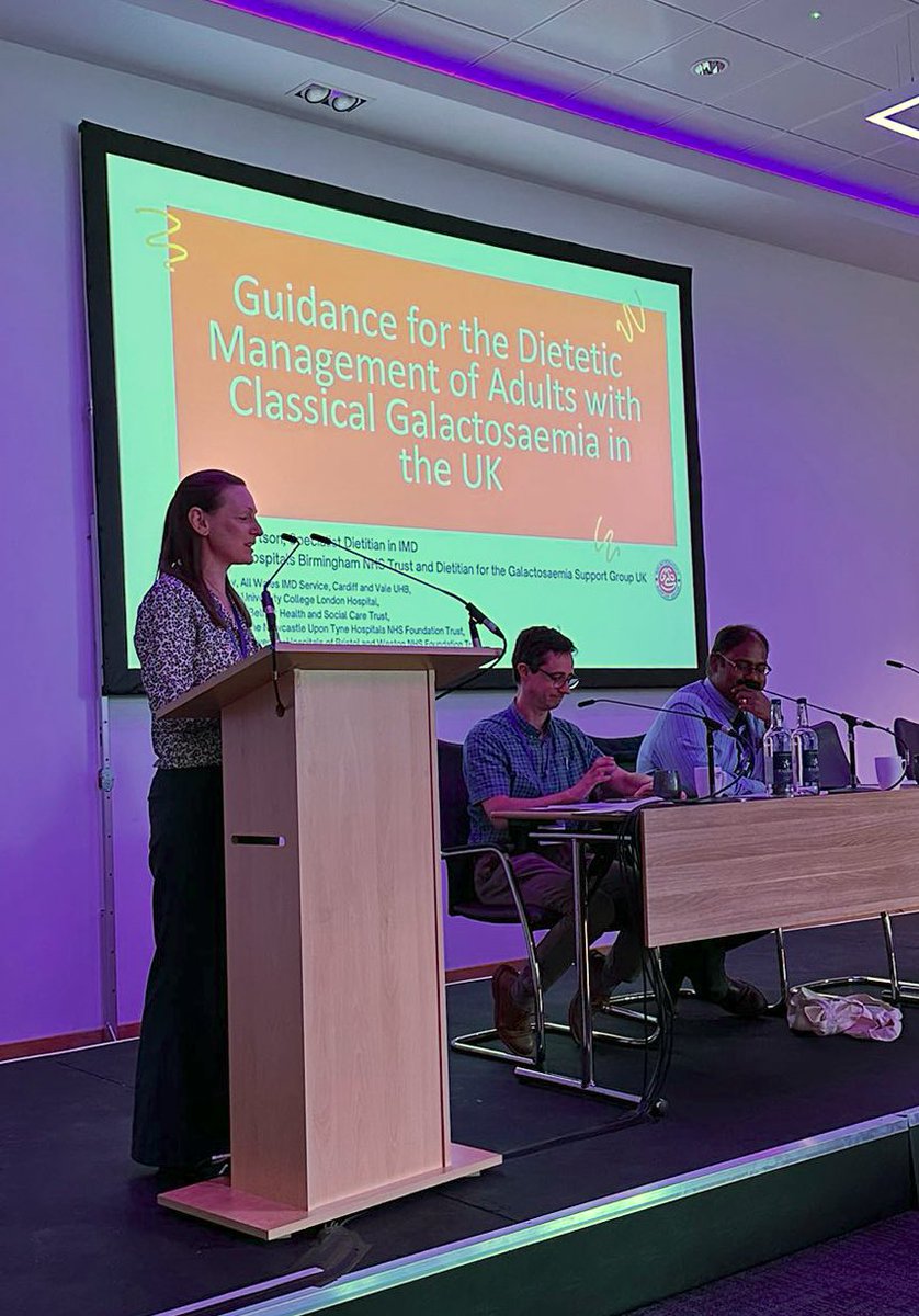 Grateful for my poster to be picked for a flash presentation ‘3mins!’ To the main #BIMDG24 conference 
<a href="/galactosaemia/">GSG</a> 
<a href="/UHBTherapy/">UHB Therapy Services</a> 
#IMDDietitian