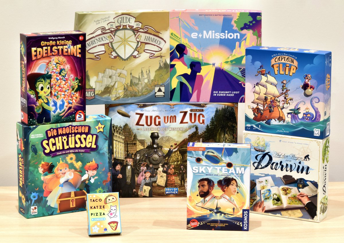 Und hier noch einmal alle neun nominierten Spiele.