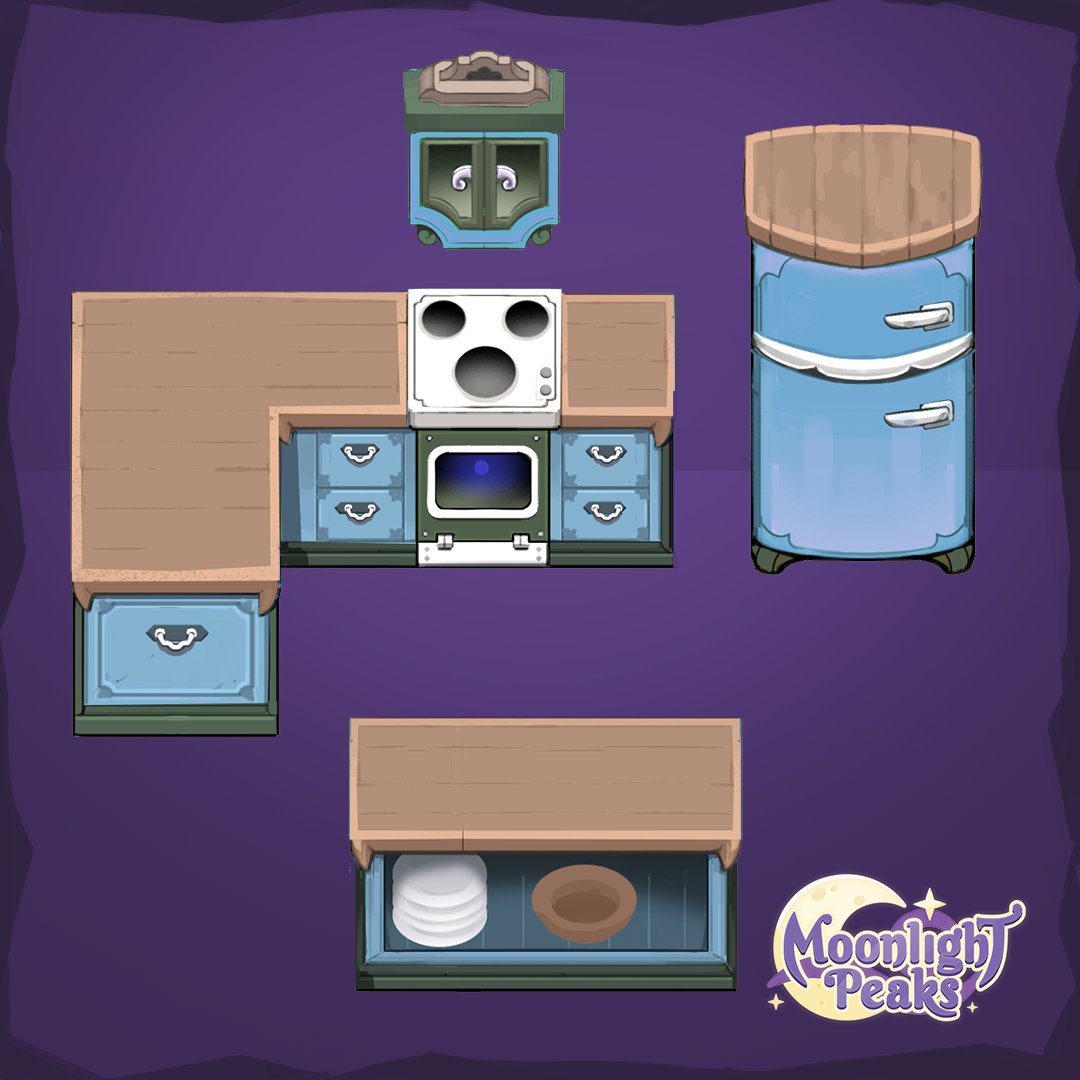 Moonlight Peaks - Wishlist Now! 💜 tweet media