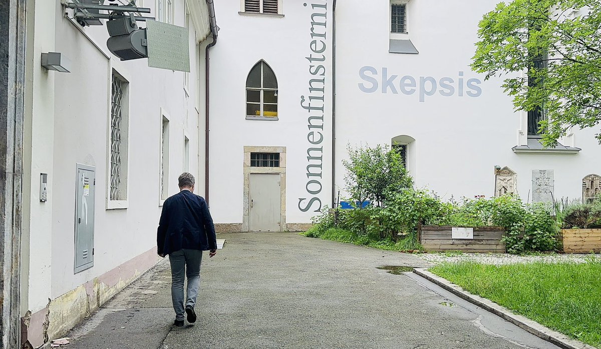 insidetravellab's tweet photo. “Come for the art, stay for the conversation.” Meet Austria’s international church for all faiths… Just a slice of the unusual side of Graz. Ad #traveldeepergraz #visitgraz #grazlove https://t.co/8VEYo0OWrh