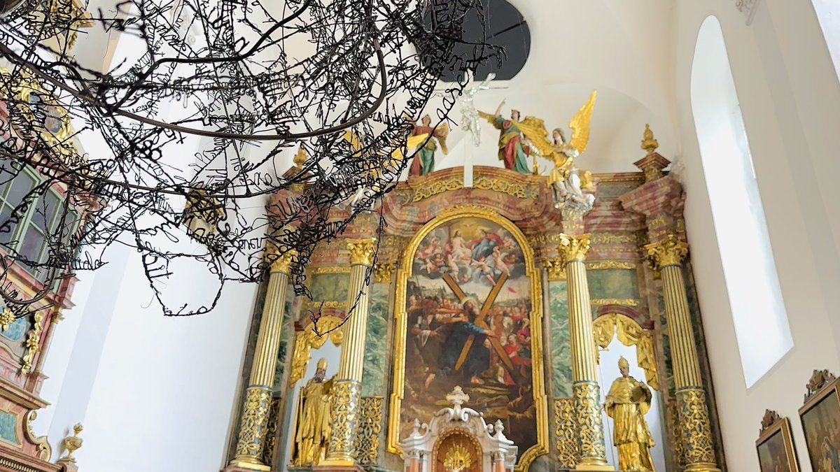 insidetravellab's tweet photo. “Come for the art, stay for the conversation.” Meet Austria’s international church for all faiths… Just a slice of the unusual side of Graz. Ad #traveldeepergraz #visitgraz #grazlove https://t.co/8VEYo0OWrh