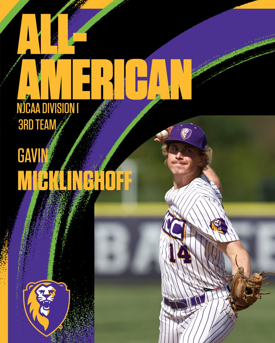 Congratulations to Gavin on his selection as an NJCAA All American!