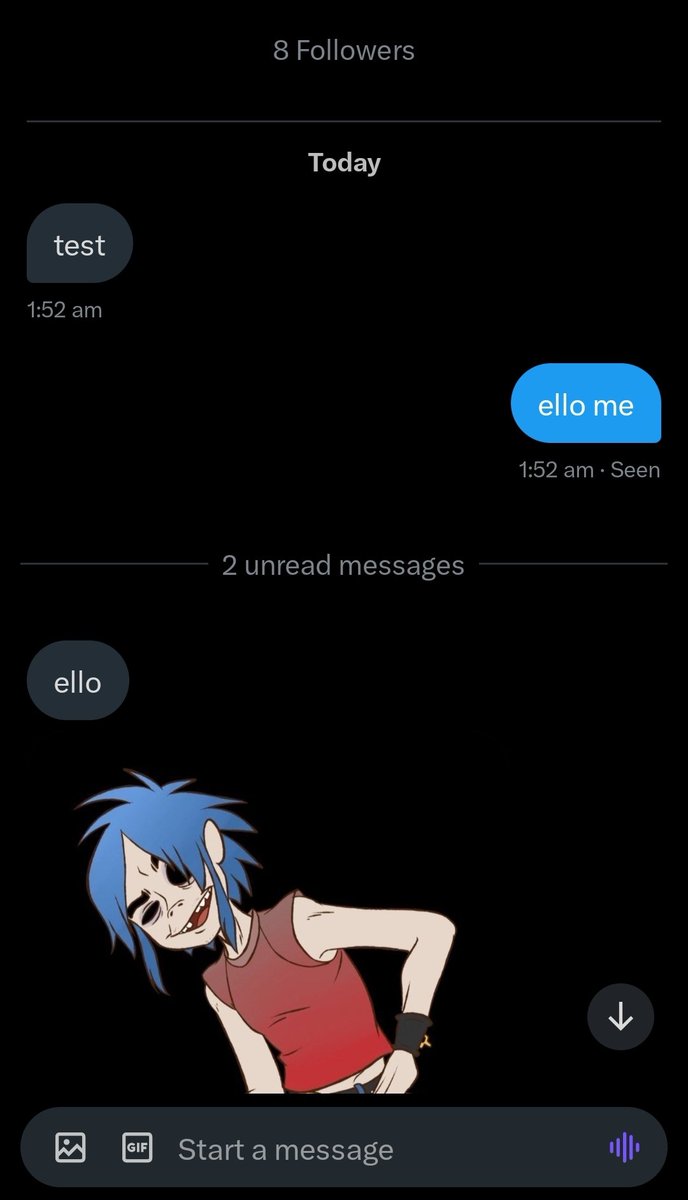 Stuart2DPot123's tweet image. imessaged meself.