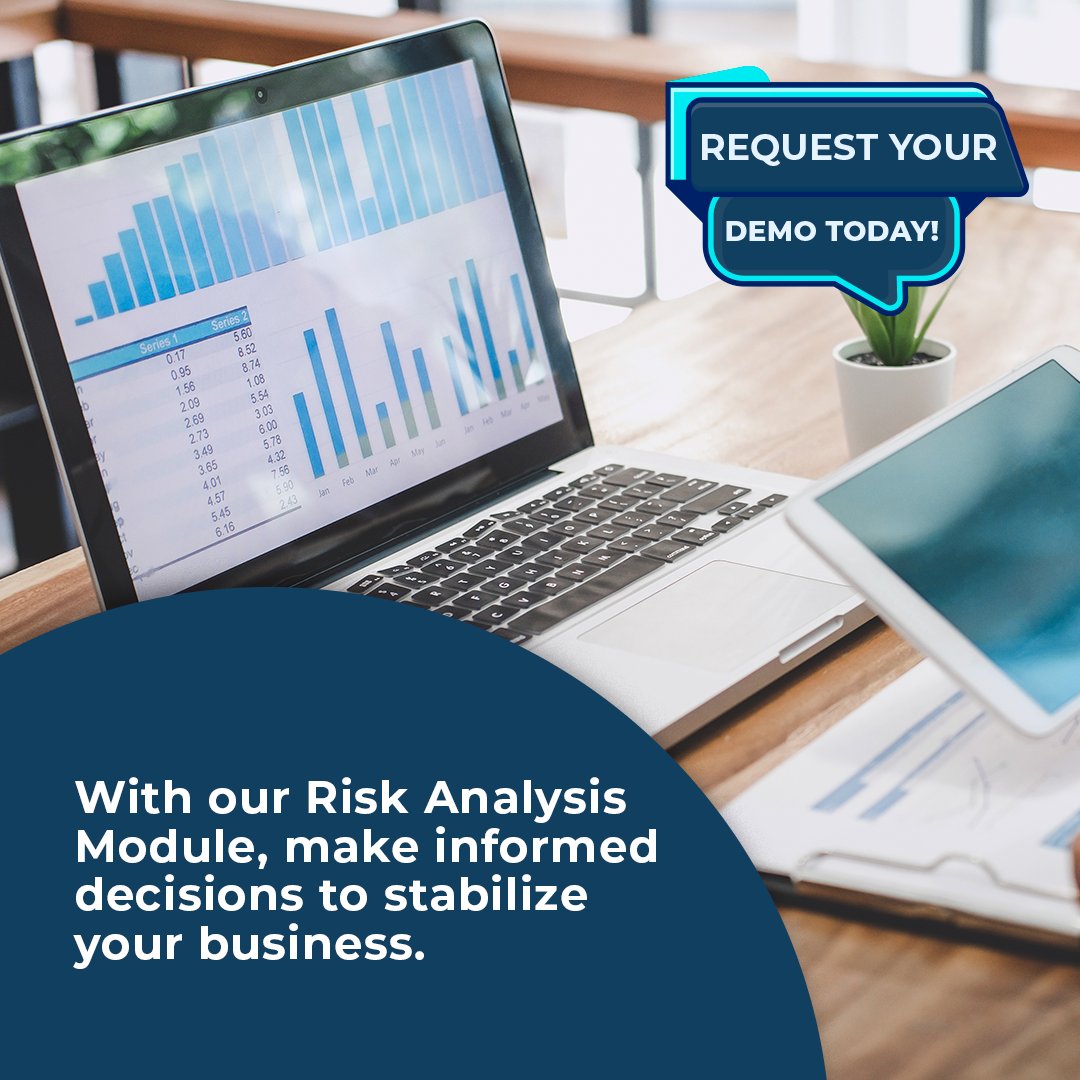 FinTradeSystem's tweet image. With our Risk Analysis and Analytics Module, you'll have access to your clients updated financial indicators, enabling you to anticipate any potential risks and make informed decisions that drive your business growth.

#FinancialAnalysis #TakeControl #FinTrade