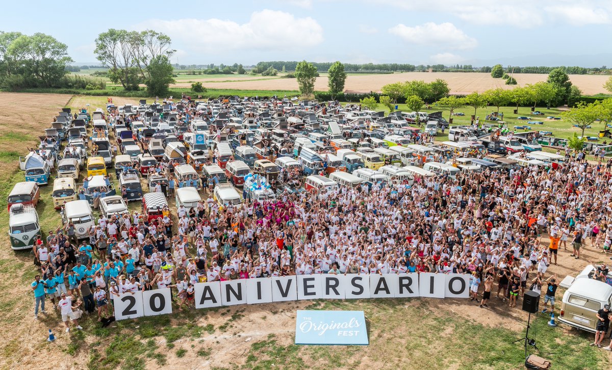 Este fin de semana hemos organizado el 20 aniversario de la concentración de furgos Volkswagen más grande de España: #TheOriginalsFest.
Gracias a <a href="/VW_es/">Volkswagen España</a> por seguir confiando en nosotros en eventos tan chulos como éste.
#theoriginalsfest. #20aniversario #furgo #furgocamper