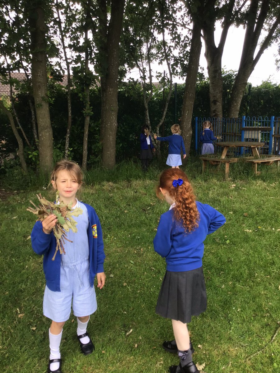 StPPPrimaryY1's tweet photo. Year 1 immersed themselves into their new book for English. We guessed our new book is about a forest so we created our own forests using natural materials ๐ณ๐ณ
#english #year1 #immersivewriting @StPPPrimary https://t.co/hTHvZuBis1
