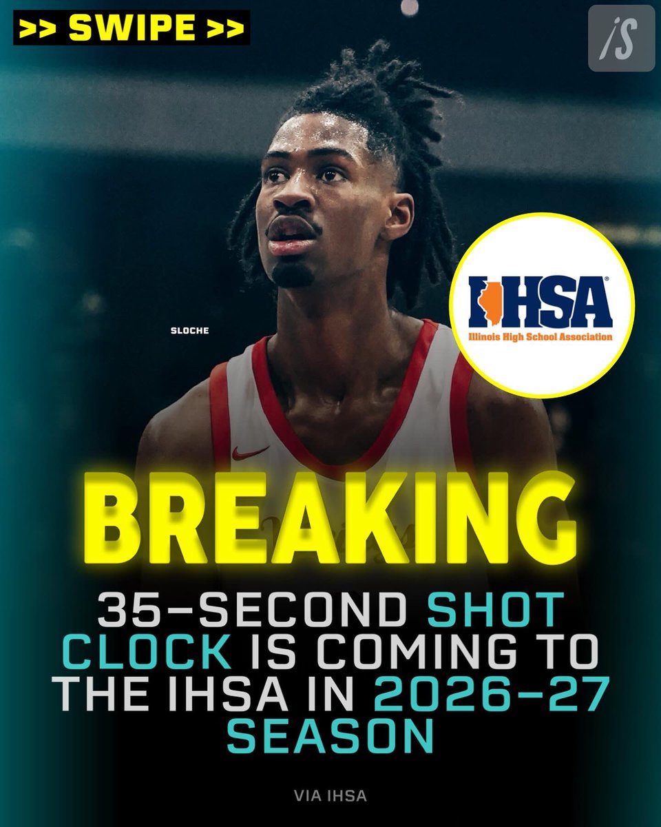 Shot clock is finally coming to the Illinois. 👀🚨