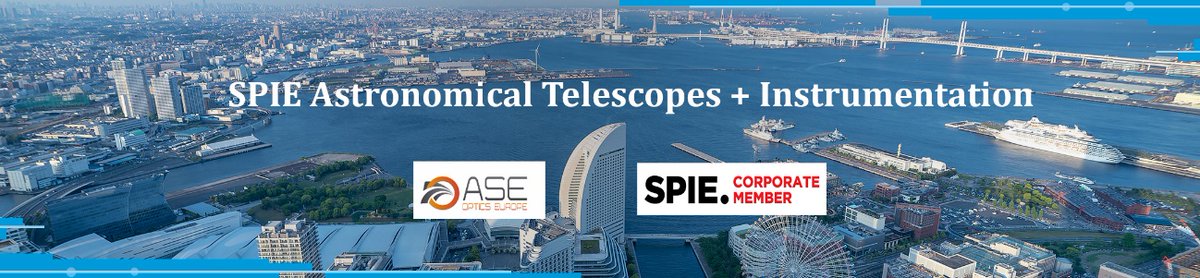 Don't miss our team at SPIE Astronomical Telescopes + Instrumentation Exhibition #SPIEastro. Andres Cifuentes and Marta de la Fuente will welcome you at the Spanish Pavilion Booth 303 sponsored by #ICEX showcasing our advanced new developments for New Space.