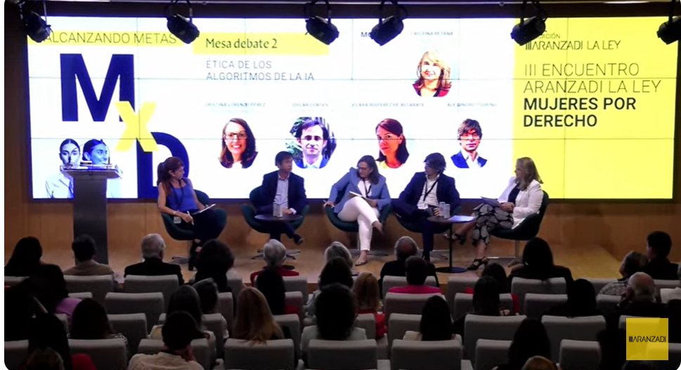 diariolaley (@diariolaley) on Twitter photo Oscar Cortés (Univ. Rey Juan Carlos) interviene sobre el problema intrínseco a esta tecnología, pues si la #IA se entrena con datos historicos, el sesgo se amplifica
#MujeresXDerecho <a href="/FAranzadiLALEY/">Fundación_AranzadiLALEY</a> Oscar Cortés (Univ. Rey Juan Carlos) interviene sobre el problema intrínseco a esta tecnología, pues si la #IA se entrena con datos historicos, el sesgo se amplifica
#MujeresXDerecho <a href="/FAranzadiLALEY/">Fundación_AranzadiLALEY</a>