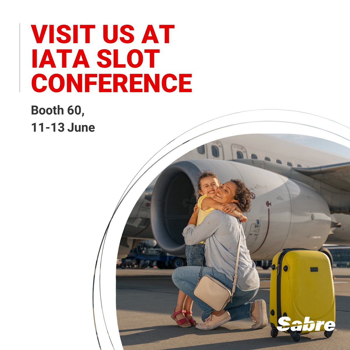 Sabre_Corp's tweet photo. We're live at the 154th #IATA Slot Conference! Stop by Booth #60 to find out how we help 90+ airlines around the world achieve greater network and forecasting efficiency. #SlotConference https://t.co/SBHpJsgpxM