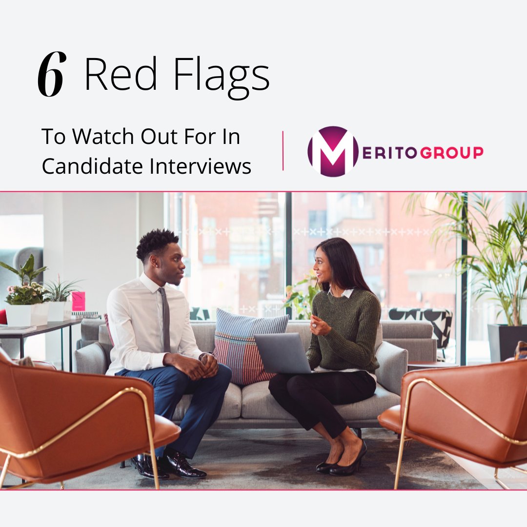 MeritoGroup's tweet photo. Cracking the Code of Candidate Interviews! 🔍📋 In a cutthroat job market, nailing the perfect hire is non-negotiable. 🎯 Crafting an impeccable interview process is step one, but don't miss step two: spotting those red flags. https://t.co/wfVy96wcls