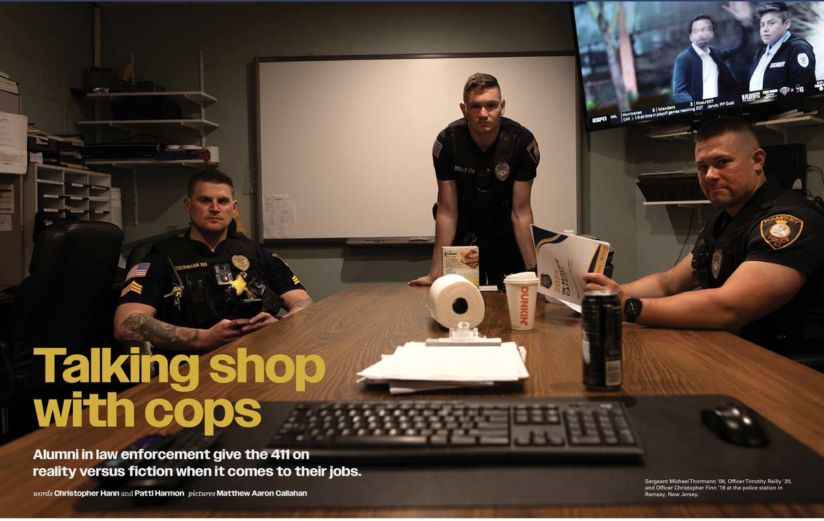 mbmitchelljr's tweet photo. I'm truly grateful to be featured in the @TCNJ Magazine Spring 2024 Issue, along with several alums working in law enforcement. It was exciting to be part of this story as a criminologist and former corrections and police officer.
Read the full story here: https://t.co/8RN9jsblj6 https://t.co/sqlwZjpBmM