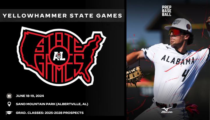 Prep Baseball Alabama (@prepbaseballal) on Twitter photo ๐๐ข๐๐๐๐๐ ๐๐ข๐๐๐๐๐ฆ ๐จ
+ The pitching rotations & teams have been set for the Yellowhammer State Games (#YSGames24), held on June 18th-19th at Sand Mountain Park in Albertville, AL.
๐ง๐๐๐ ๐ฆ ๐: loom.ly/vBFwFSY
๐ฅ๐ข๐ง๐๐ง๐๐ข๐ก๐ฆ ๐: loom.ly/sWnOsqo ๐๐ข๐๐๐๐๐ ๐๐ข๐๐๐๐๐ฆ ๐จ
+ The pitching rotations & teams have been set for the Yellowhammer State Games (#YSGames24), held on June 18th-19th at Sand Mountain Park in Albertville, AL.
๐ง๐๐๐ ๐ฆ ๐: loom.ly/vBFwFSY
๐ฅ๐ข๐ง๐๐ง๐๐ข๐ก๐ฆ ๐: loom.ly/sWnOsqo