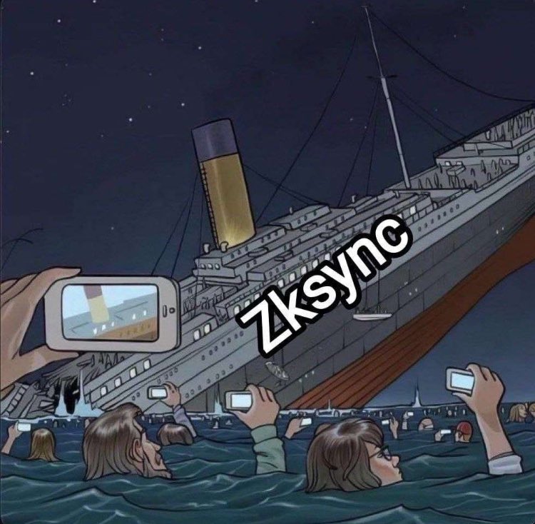 Hey <a href="/zksync/">ZKsync (∎, ∆)</a> You better hear the COMMUNITY VOICE before sinking into the depths of the ocean!!!
#zksyncscam #zkscam