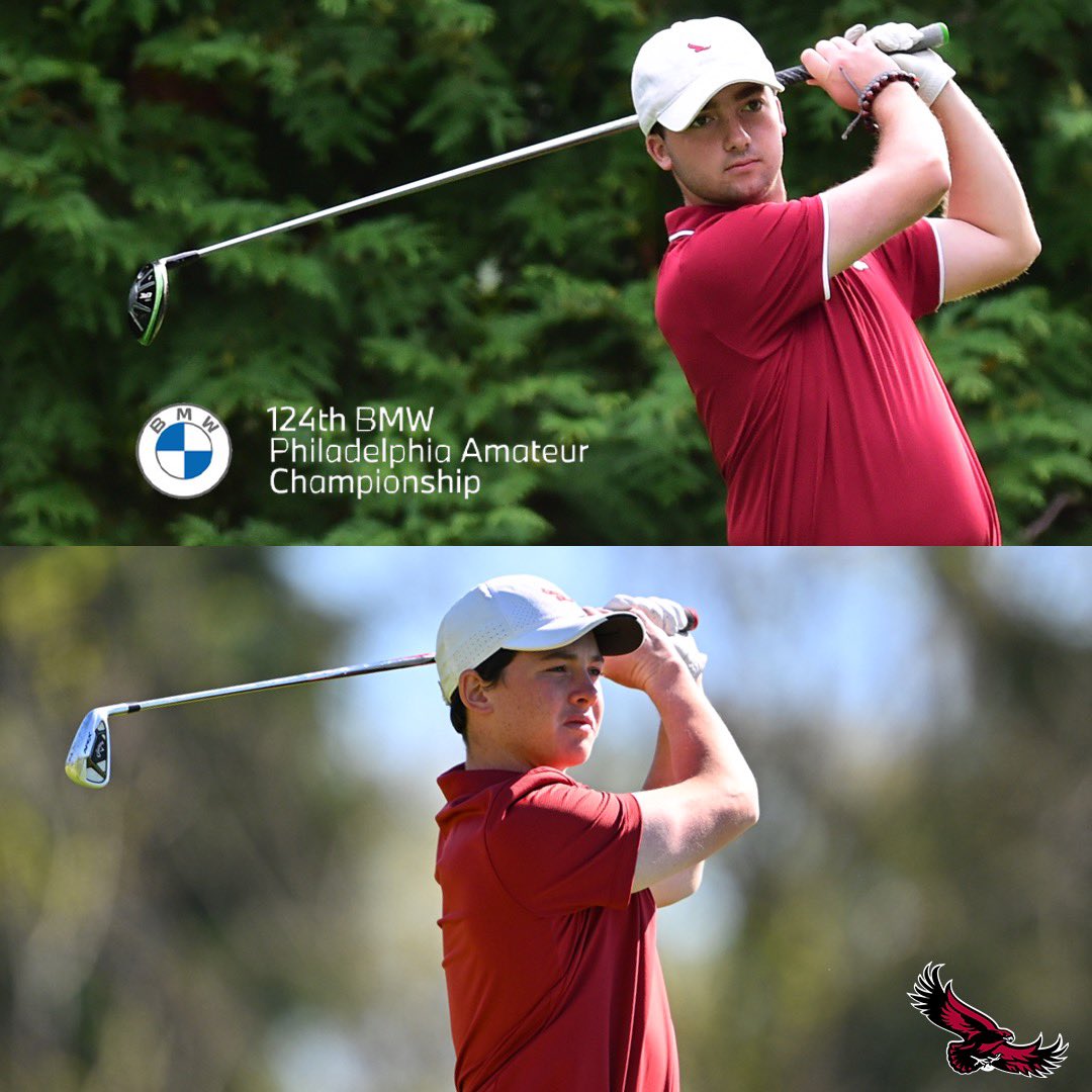Wishing good luck to graduate student Steven Lorenzo and rising junior Christian Matt as they begin play at the 124th BMW Philadelphia Amateur Championship today. 
#THWND