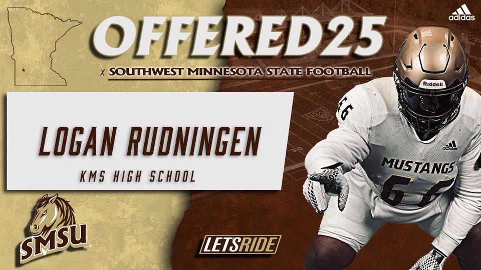 Logan Rudningen (@loganrudningen) on Twitter photo Thanks again to <a href="/CoachBull16/">Levi Bullerman</a> and <a href="/SMSUfootball/">SMSU Football</a> for the offer!!
<a href="/PrepRedzoneMN/">Prep Redzone Minnesota</a>
<a href="/NWahlScouting/">Nate Wahl</a> Thanks again to <a href="/CoachBull16/">Levi Bullerman</a> and <a href="/SMSUfootball/">SMSU Football</a> for the offer!!
<a href="/PrepRedzoneMN/">Prep Redzone Minnesota</a>
<a href="/NWahlScouting/">Nate Wahl</a>