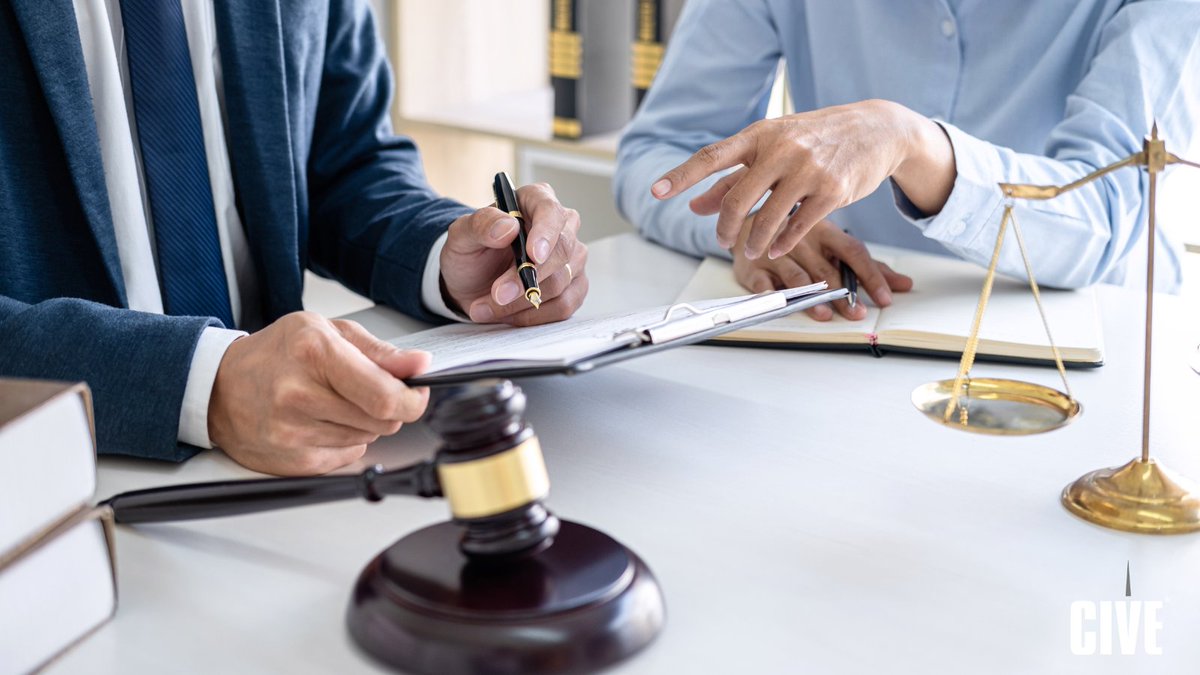 CIVEinc's tweet image. Legal Disputes: Delays can result in contractual disputes over missed deadlines and additional costs, leading to potential legal action.

#CIVE #EngineeredWithValue #designbuild #construction #commondelays #constructiondelays #mitigation #planning #projectplanning