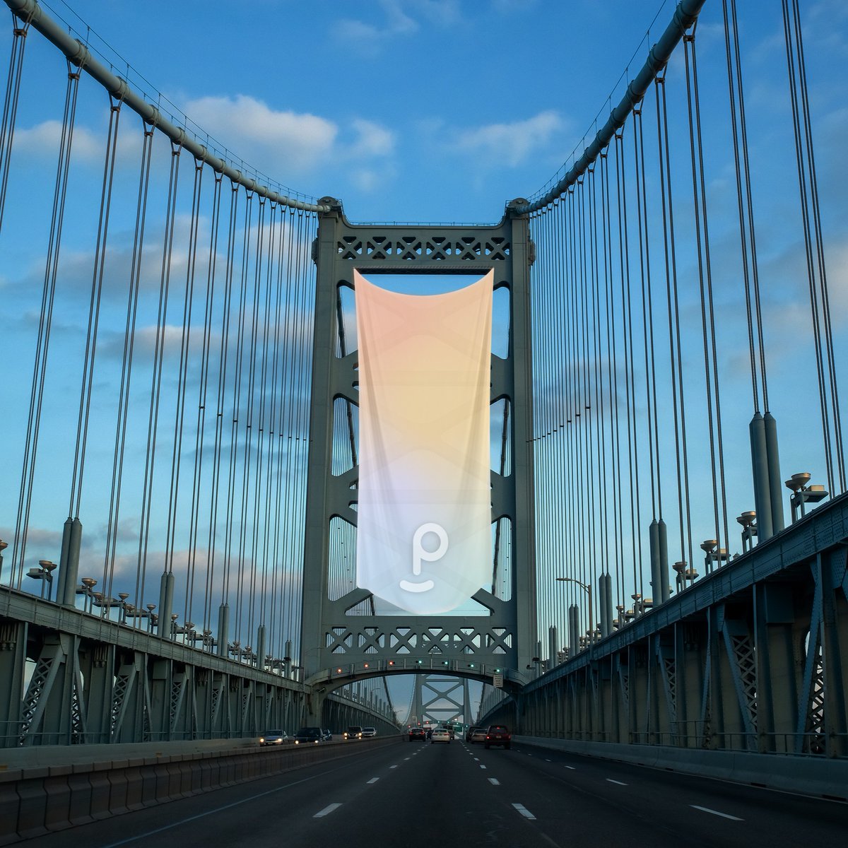 PhenomTXM's tweet photo. Brace yourselves... Skills are coming. 

Who else saw this on the Ben Franklin Bridge this morning? 

https://t.co/RGBSta63aK https://t.co/rF5qL346gk