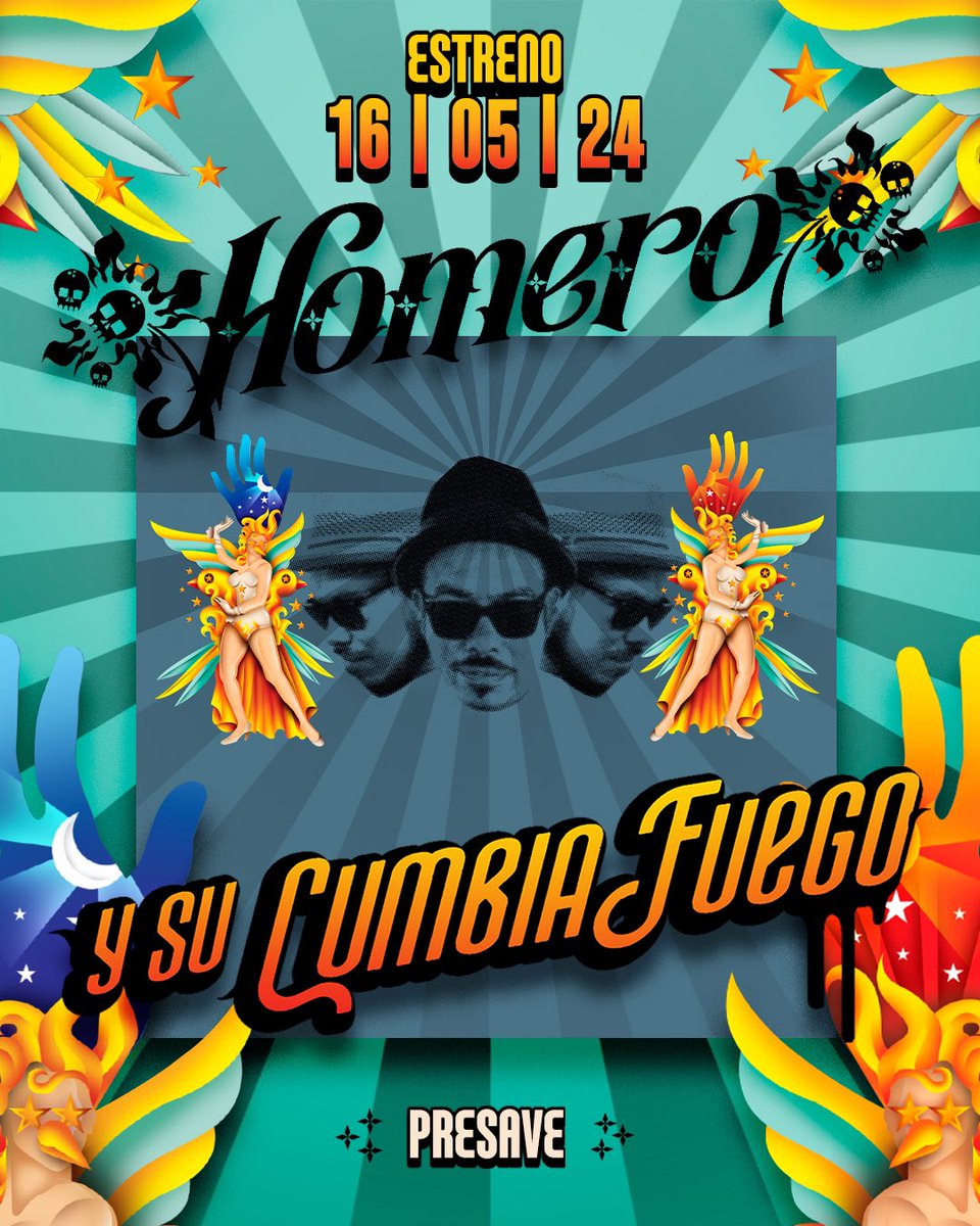 homerontiveros's tweet photo. Para los que aún no la han escuchado, ya está en plataformas “Cumbia Fuego”, el primer sencillo de mi nuevo proyecto de cumbia. Lo encuentran como Homero y su Cumbia Fuego en todas las plataformas. https://t.co/cbDyf4su3F