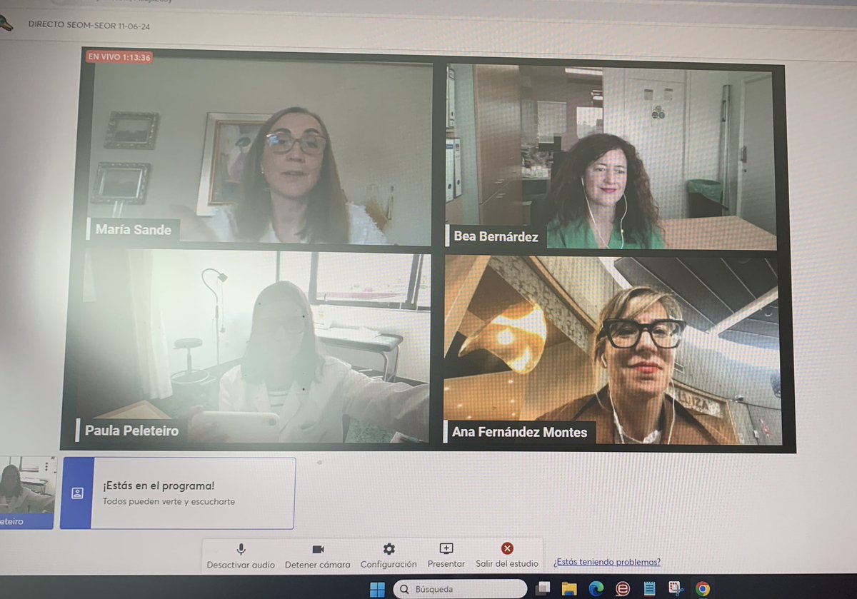 11 Junio “SINERGIAS CON FARMACIA ONCOLOGICA Y MEDICINA PREVENTIVA” Emprendedores <a href="/SEOR_ESP/">SEOR.es</a> @SEOM <a href="/afm1003/">Ana Fernández Montes, MD,Phd</a> <a href="/beabernardez/">Bea Bernárdez Ferrán</a> <a href="/mariasande/">Maria Sande</a>
Brillantes presentaciones de la mano de excelentes profesionales. Enhorabuena y gracias!!!!