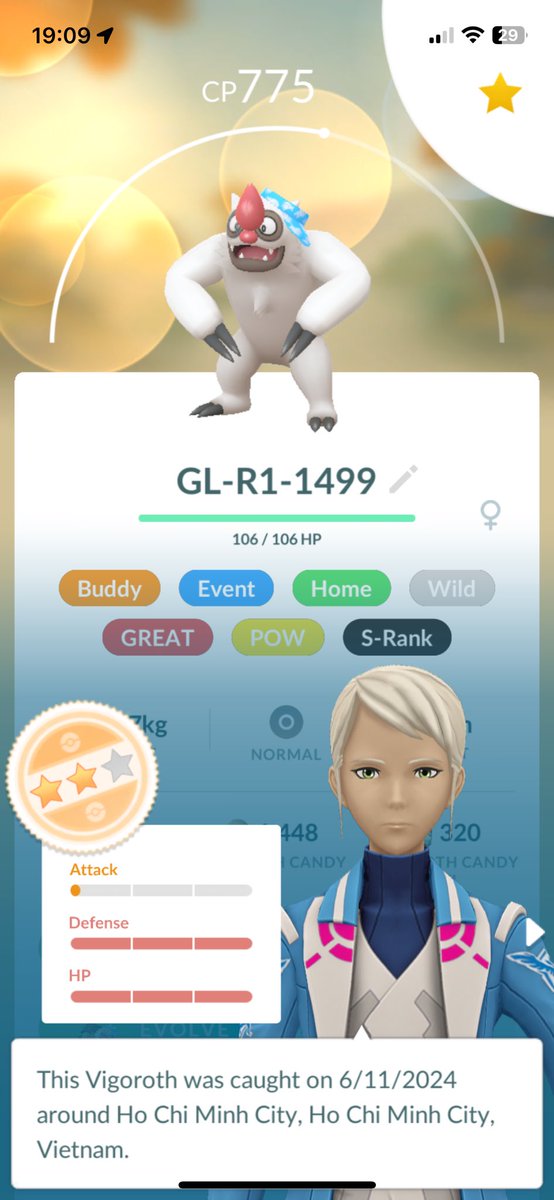 bino90psy's tweet photo. Feeling so damn lucky to have her from Incense while struggling with households. 🥹🥹 Her visor is a true special-loveable rememberance for this slumbering event.
#90psy #PokemonGO #Slakoth #Vigoroth #Rank1 #GOBattleLeague #GreatLeague https://t.co/1k4Wee4jlr