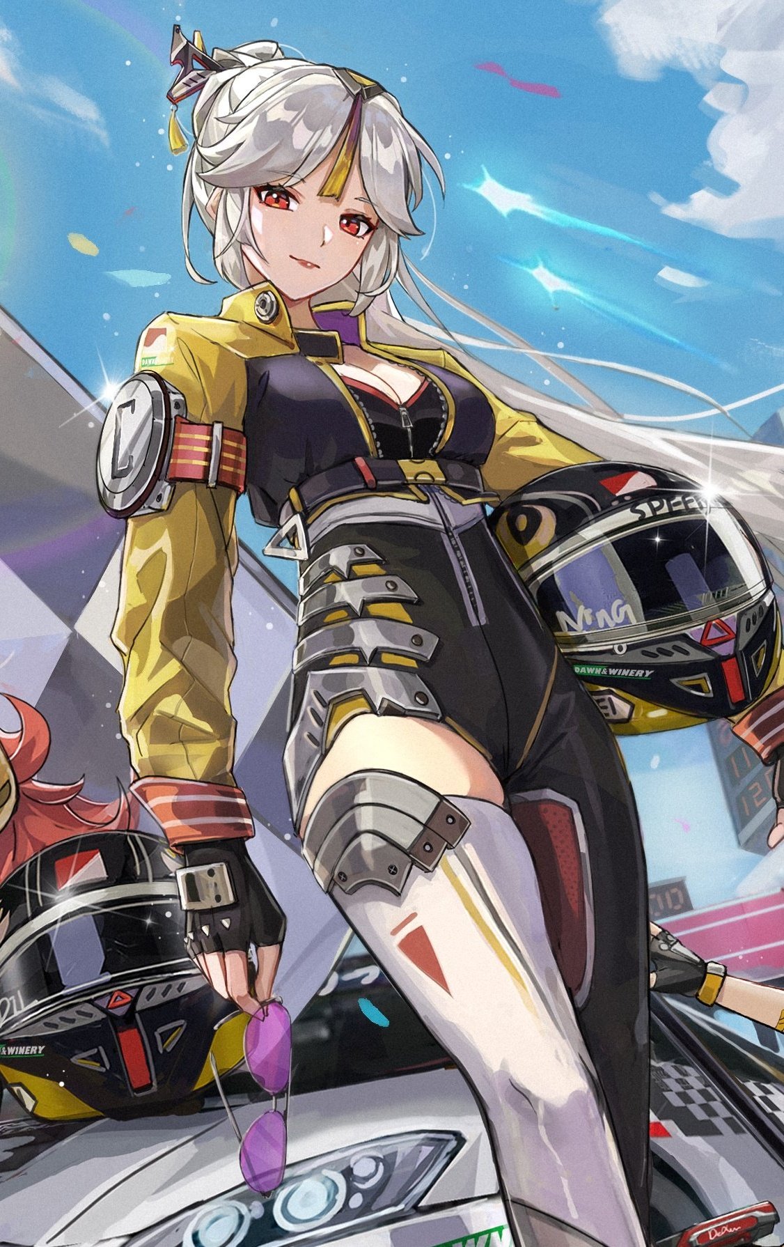 Anime Girl Race Car Driver The 10 Best Drivers & Racers In Anime,