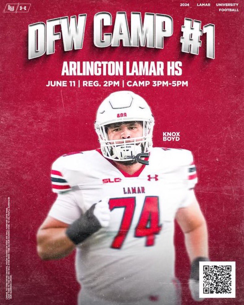 I will be attending the Lamar University camp today 🙏🏿 Honored to have the opportunity to compete <a href="/LamarFootball/">Lamar University Football</a> <a href="/CoachSpo_/">Andrew Sparano</a>  <a href="/Coach_Jonez/">Rashad Jones</a> <a href="/BengalLifestyle/">Braswell Bengal Football</a> <a href="/KentLaster/">Kent Laster</a>