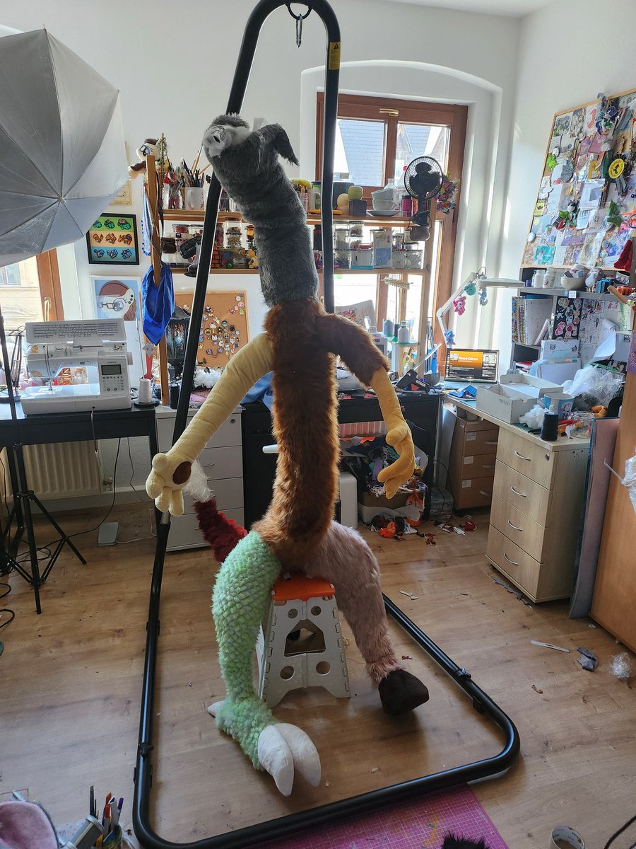 Getting ready for the last stream of this project before the con this week.
Let's put this noodle together. Still not sure how it will work out.
See you soon, at 7pm CET on Twitch^^