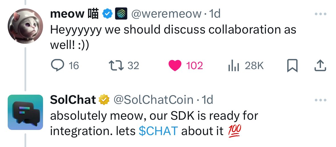 3orovik's tweet photo. is my partner, SolChat about to work with $JUP

Onchain texts, video calls is the future https://t.co/W5vgItDhTw