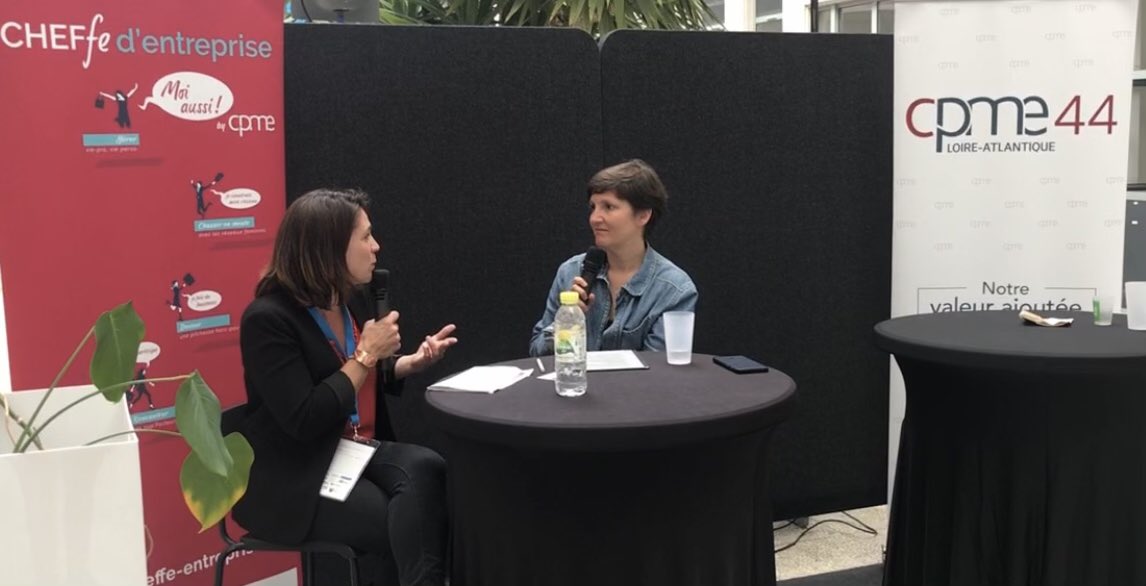 Cheffe d'entreprise by CPME tweet media