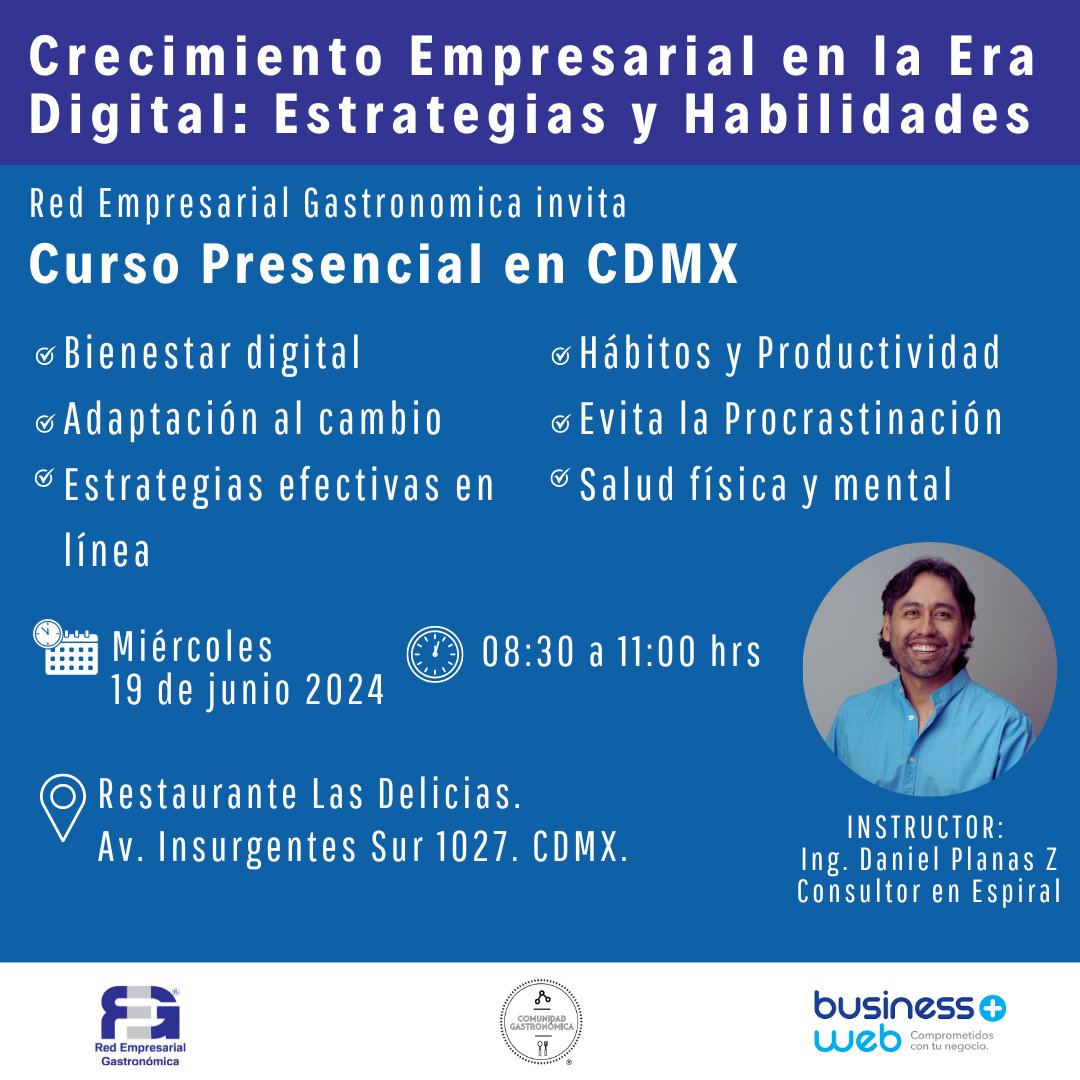 danielplanasz's tweet photo. Te invito la siguiente semana, a mi próximo curso en vivo en la CDMX. Escríbeme para que te explique cómo puedes participar. https://t.co/lM0IeuAgg0