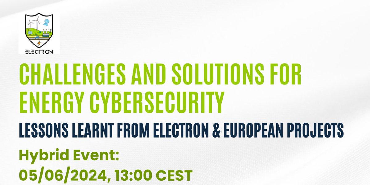 EE-ISAC (@ee_isac) on Twitter photo June 5, 2024 | EE-ISAC participated in the hybrid ELECTRON Dissemination Event where Dr. Swantje Westpfahl gave a speech in the session entitled 'European Policy and Regulatory Landscape Views'.
We thank <a href="/gstamatescu/">Grigore Stamatescu</a> for the invitation to join the event and our speaker Swantje. June 5, 2024 | EE-ISAC participated in the hybrid ELECTRON Dissemination Event where Dr. Swantje Westpfahl gave a speech in the session entitled 'European Policy and Regulatory Landscape Views'.
We thank <a href="/gstamatescu/">Grigore Stamatescu</a> for the invitation to join the event and our speaker Swantje.