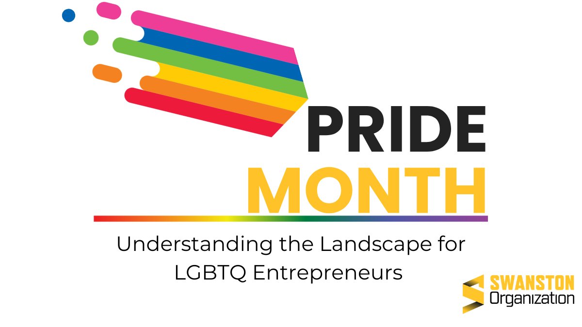 SwanstonOrg's tweet photo. Happy PRIDE Month! Today we're highlighting the meaningful entrepreneurial contributions of #LGBTQfounders despite some of the challenges they face. Join us in championing inclusivity in business, where all should feel welcome #PrideMonth #LGBTQEntrepreneurs https://t.co/Nja7VCLRvP