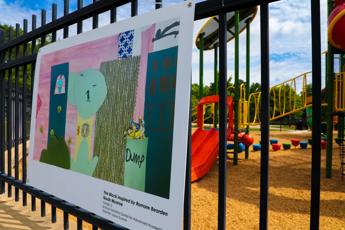 Our students are transforming Marietta through Art in Our Parks! Visit eight public parks this summer to enjoy their incredible artwork. Thanks to the Marietta Arts Council, <a href="/cityofmarietta/">🇺🇸 City of Marietta GA 🇺🇸</a>, <a href="/childrensatl/">Children's</a>, and <a href="/LGEccu/">LGE Community Credit Union</a> for your support! Click here ➡️ ow.ly/FSol50SfAsC