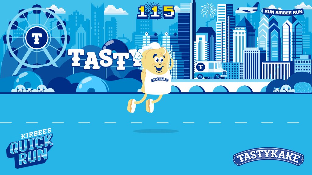 5studts's tweet image. I scored 115 points on the Tastykake #KirbeesQuickRun game! tak-runner.netlify.app