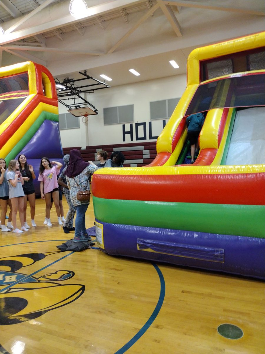 Beautiful weather to celebrate our kiddos at the EOG Celebration! 
<a href="/HollyRidgeMS/">HRMS</a>