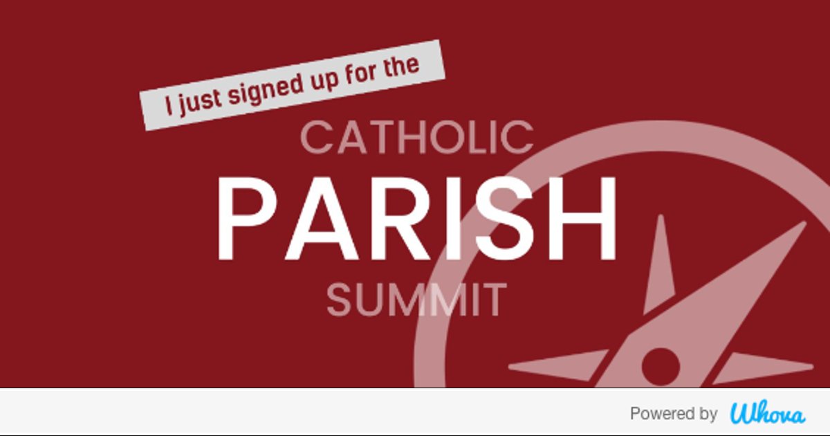 catholicmumm's tweet photo. Hi! I'm attending Catholic Parish Summit #CatholicParishSummit. Let's start connecting with each other now. @DivReno - via Whova event app https://t.co/En4jMDNnIH https://t.co/JADowSrGUb