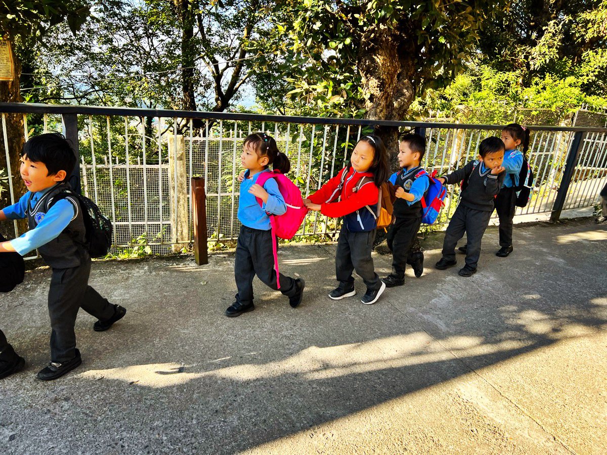 bobbydevito's tweet photo. My classmates walking to class at LTWA 🥰
Going back to school in my 50s might have been one of the wisest decisions of my life.
And I got to walk to school with these amazing kids every day!
@TibetanLibrary
#ltwa
#gamru
#dhasa
#freetibet https://t.co/0oD2BkC7Mf