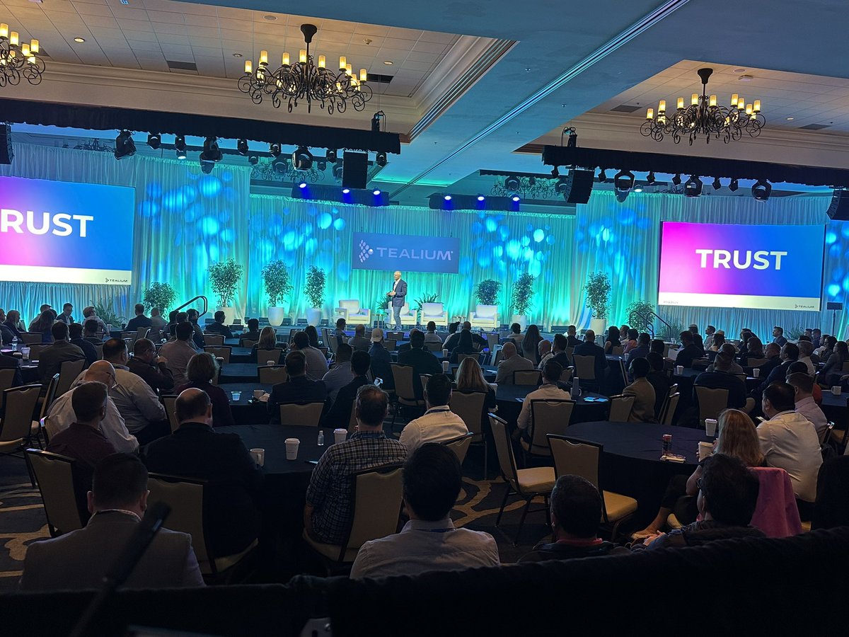 Incredible day!! #dv2024 covering all the exciting new areas involving customer data, AI, and Cx <a href="/tealium/">Tealium</a>
