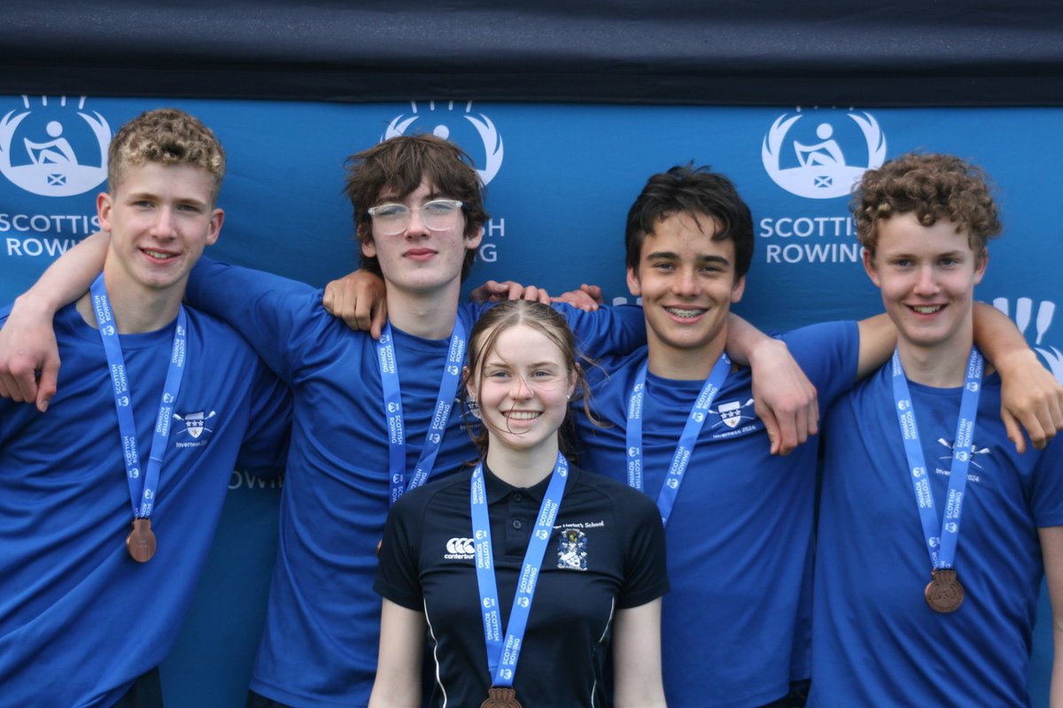 George_Heriots's tweet photo. After a fantastic weekend for GHSRC at the Scottish Rowing Championships, we are delighted to announce that the overall haul was ten medals! Two Gold, two Silver and six Bronze medals for Heriot’s crews.

https://t.co/bz8dE3xY2B

#weareheriots #scottishrowing https://t.co/NR4eYTa91I