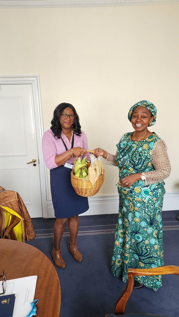 High Commissioner Aicha Sanni A 🇬🇦 tweet media