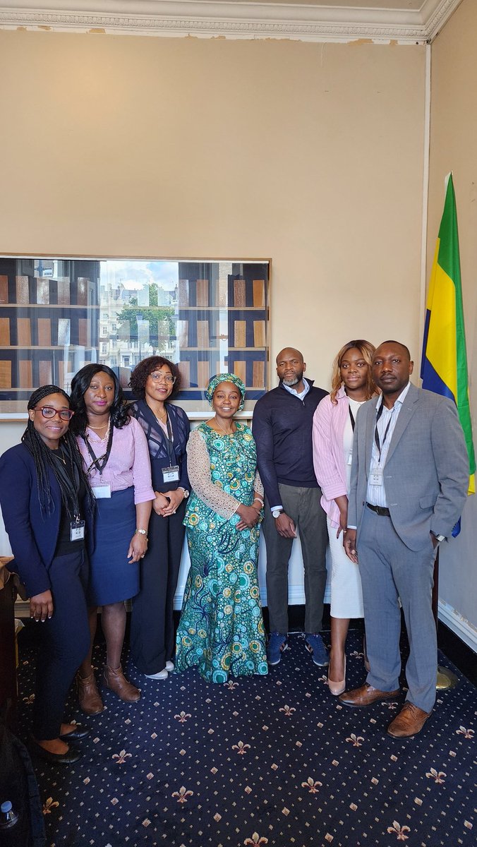 High Commissioner Aicha Sanni A 🇬🇦 tweet media